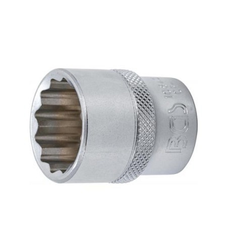 Steckschlüssel-Einsatz Zwölfkant | Antrieb Innenvierkant 12,5 mm (1/2") | SW 23 mm