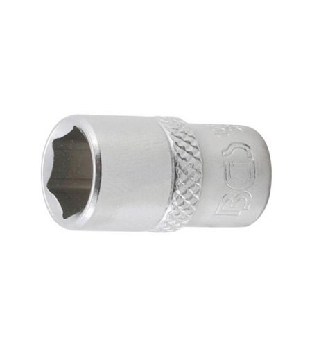 Steckschlüssel-Einsatz Sechskant | Antrieb Innenvierkant 6,3 mm (1/4") | SW 3/8"