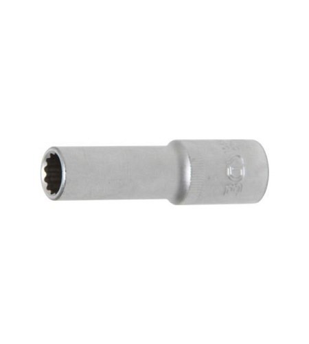 Steckschlüssel-Einsatz Zwölfkant, tief | Antrieb Innenvierkant 12,5 mm (1/2") | SW 12 mm