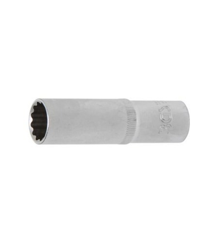 Steckschlüssel-Einsatz Zwölfkant, tief | Antrieb Innenvierkant 12,5 mm (1/2") | SW 16 mm