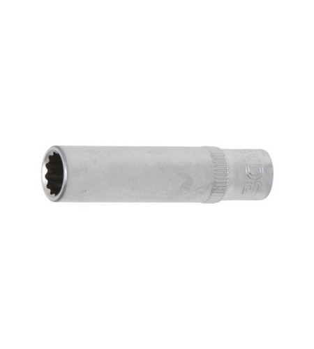 Steckschlüssel-Einsatz Zwölfkant, tief | Antrieb Innenvierkant 6,3 mm (1/4") | SW 8 mm
