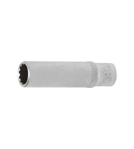Steckschlüssel-Einsatz Zwölfkant, tief | Antrieb Innenvierkant 6,3 mm (1/4") | SW 9 mm