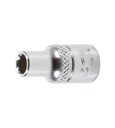 Steckschlüssel-Einsatz Zwölfkant | Antrieb Innenvierkant 6,3 mm (1/4") | SW 5 mm