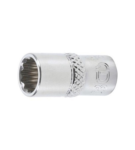 Steckschlüssel-Einsatz Zwölfkant | Antrieb Innenvierkant 6,3 mm (1/4") | SW 8 mm