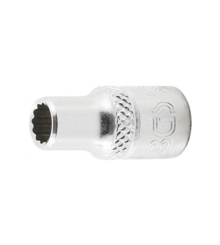 Steckschlüssel-Einsatz Zwölfkant | Antrieb Innenvierkant 6,3 mm (1/4") | SW 7/32"