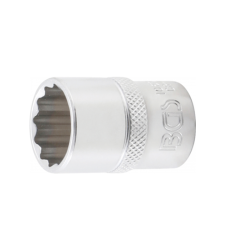 Steckschlüssel-Einsatz Zwölfkant | Antrieb Innenvierkant 12,5 mm (1/2") | SW 19 mm