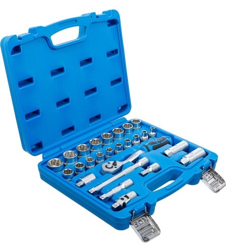Steckschlüssel-Satz Wellenprofil | Antrieb 10 mm..