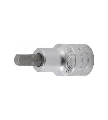 Bit-Einsatz | Länge 55 mm | Antrieb Innenvierkant 12,5 mm (1/2") | Innensechskant 9/32"