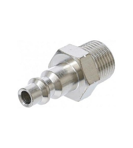 Druckluft-Stecknippel | 10 mm (3/8") Außengewinde | für USA / Frankreich