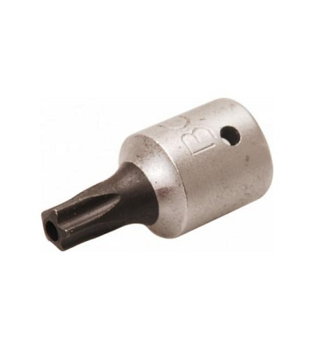 Bit-Einsatz | Antrieb Innenvierkant 6,3 mm (1/4") | TS-Profil (für Torx Plus) mit Bohrung TS25