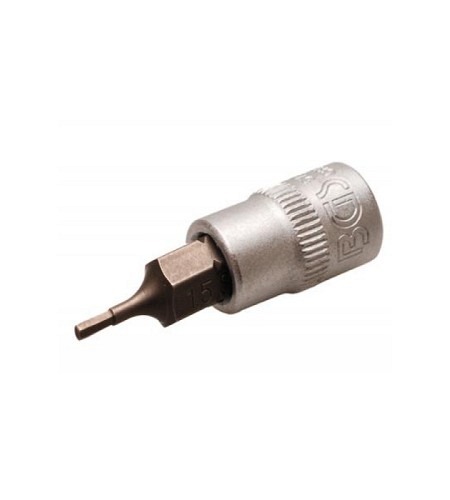 Bit-Einsatz | Antrieb Innenvierkant 6,3 mm (1/4") | Innensechskant 1,5 mm