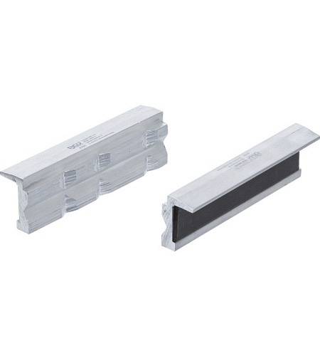 Schraubstock-Schutzbacken | Aluminium | Breite 100 mm | 2-tlg.