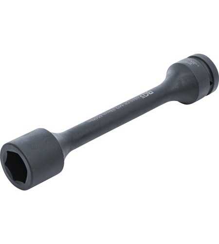 Torsions-Kraft-Steckschlüssel-Einsatz Sechskant | Antrieb Innenvierkant 25 mm (1") | SW 33 mm | 650 Nm
