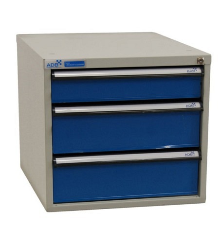 ADB Schubladenboxen, Höhe 500 mm, 3 Schubladen