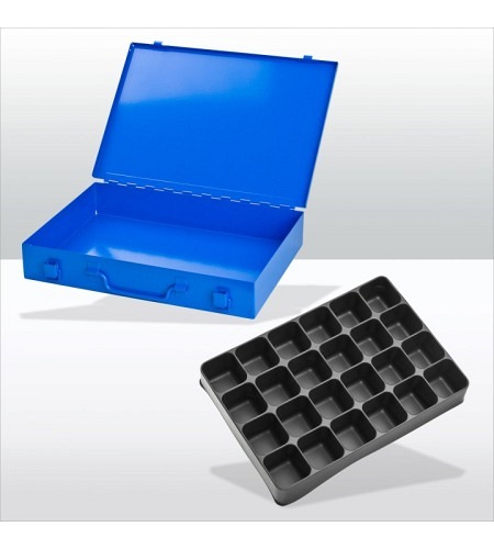 Werkzeugkofferset m.24-fach Einteiler