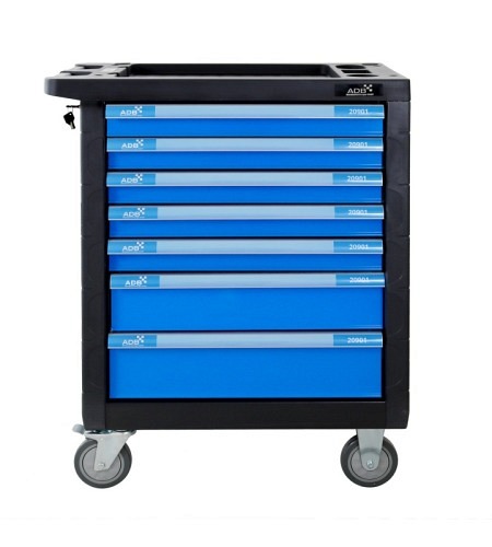 Werkstattwagen "LIGHTNING", 7 Schubladen, Himmel..