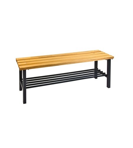 Sitzbank mit Schuhrost 1000x400x420 mm