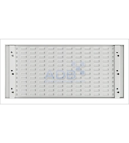 Schlitzplatte, waagerecht, L 987 x B 456 mm, RAL..