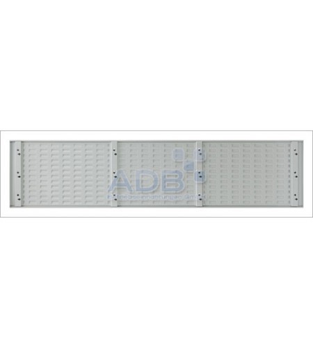 Schlitzplatte, waagerecht, L 1975 x B 456 mm, RA..