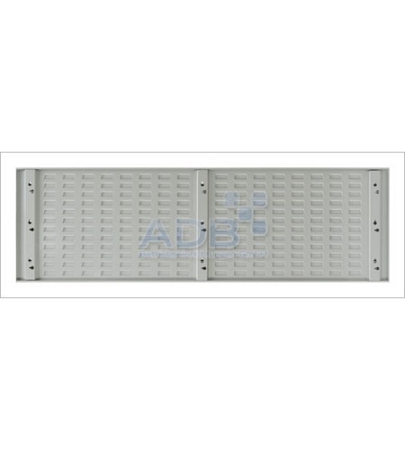 Schlitzplatte, waagerecht, L 1482 x B 456 mm, RA..