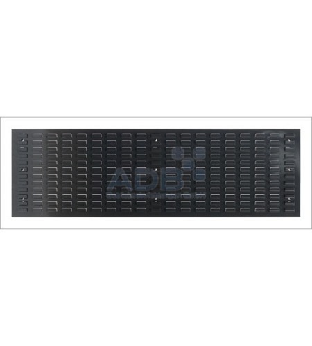 Schlitzplatte, waagerecht, L 1482 x B 456 mm, RAL 7016
