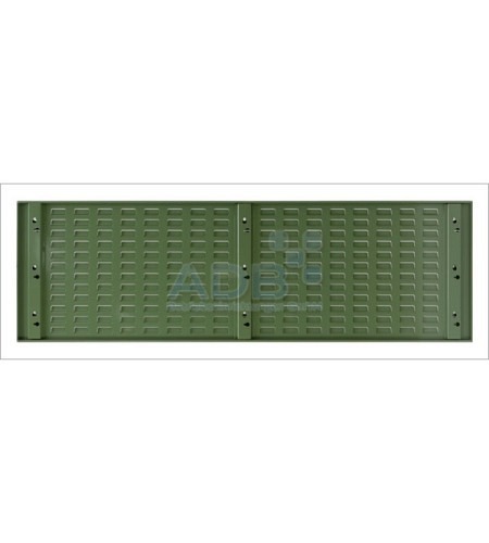 Schlitzplatte, waagerecht, L 1482 x B 456 mm, RA..