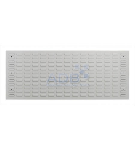 Schlitzplatte, waagerecht, L 1177 x B 456 mm, RAL 7035