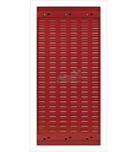 Schlitzplatte, senkrecht, H 987 x B 456 mm, RAL ..