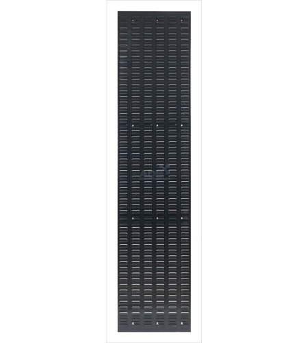 Schlitzplatte, senkrecht, H 1975 x B 456 mm, RAL 7016