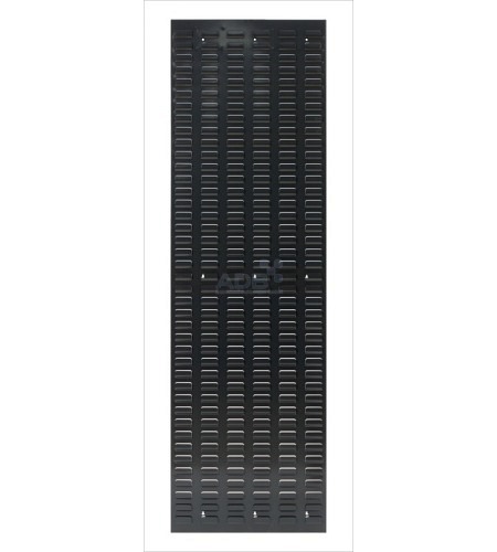Schlitzplatte, senkrecht, H 1482 x B 456mm, RAL 7016