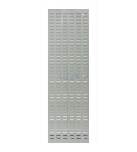 Schlitzplatte, senkrecht, H 1482 x B 456 mm, RAL 7035