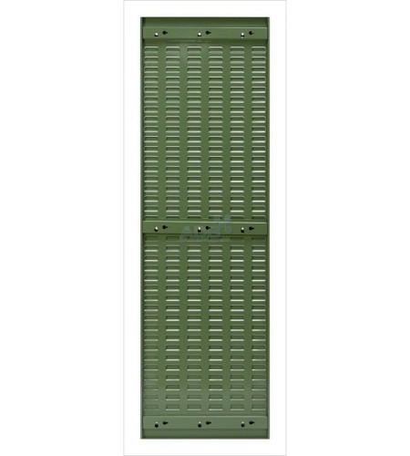 Schlitzplatte, senkrecht, H 1482 x B 456 mm, RAL..