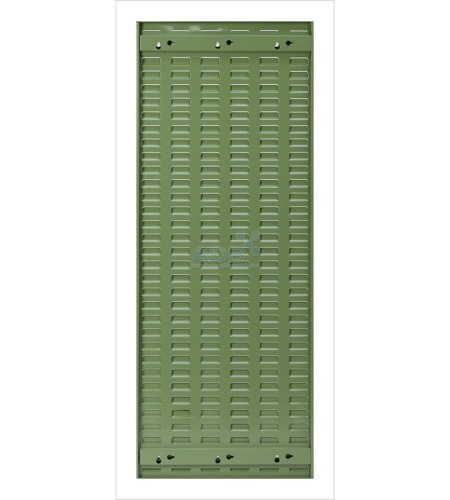 Schlitzplatte, senkrecht, H 1177 x B 456 mm, RAL..