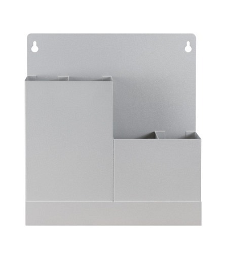 Kabelbinder-Wandhalter, 2-fach, H 331 x B 300 x T 61 mm