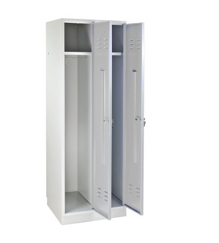 ADB Umkleideschrank Regular Spind lichtgrau 1775..