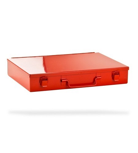 ADB Stahlblechkasten ohne Einlage, rot