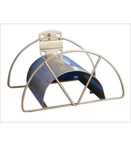 ADB Schlauch- und Kabelhalter, B 220 x H 180 mm, grau