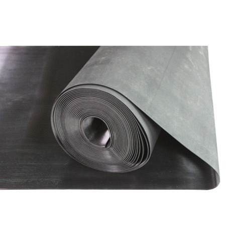 Riffelgummimatte, Breite 1200 mm