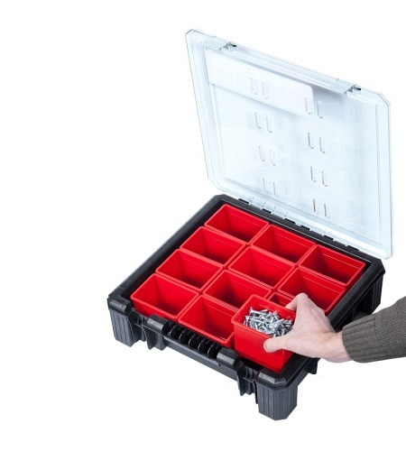 ADB Organizer/Kleinteilemagazin mit 12 herausneh..