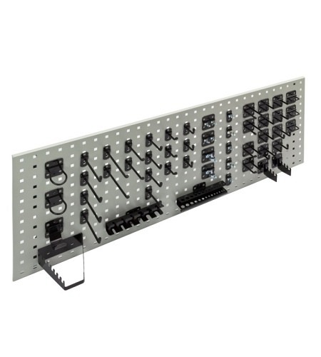 ADB Hakensatz/Werkzeughalter, 50 tlg., RAL 9005