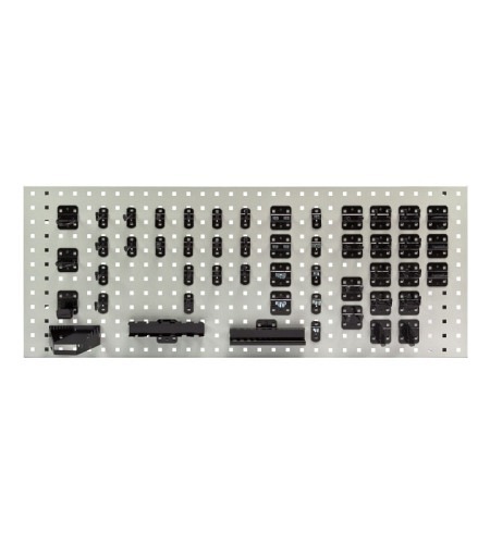 ADB Hakensatz/Werkzeughalter, 50 tlg., RAL 9005