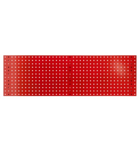 Lochwände, Verkehrsrot (RAL 3020), L 1482 x B 456 mm