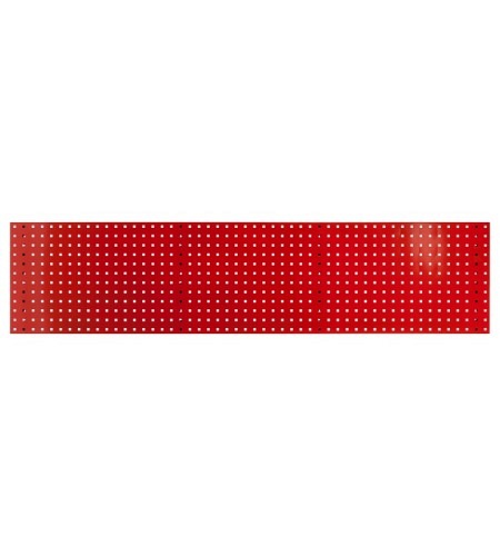Lochwände, Verkehrsrot (RAL 3020), L 1975 x B 456 mm