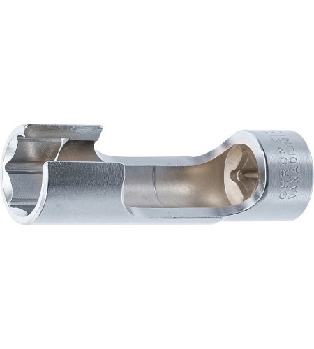 Spezial-Steckschlüssel-Einsatz, geschlitzt | Antrieb Innenvierkant 10 mm (3/8") | SW 18 mm