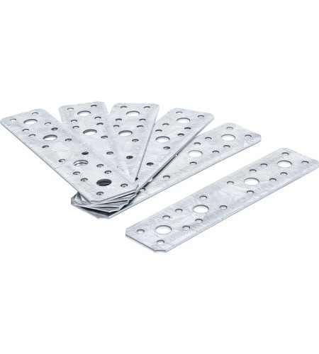 Flachverbinder-Satz | 180 x 40 x 2,5 mm | 6-tlg.