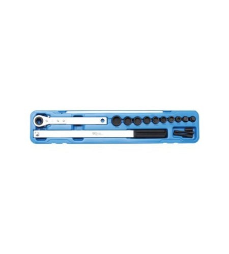 Rippen-Keilriemen-Ein- und Ausbau-Satz | 10 mm (3/8") + 12,5 mm (1/2")
