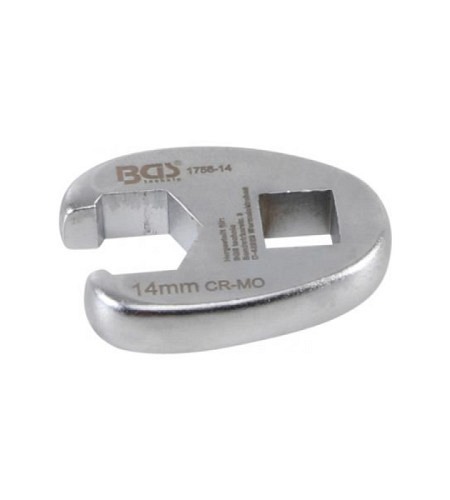 Hahnenfussschlüssel | Antrieb Innenvierkant 10 mm (3/8") | SW 14 mm