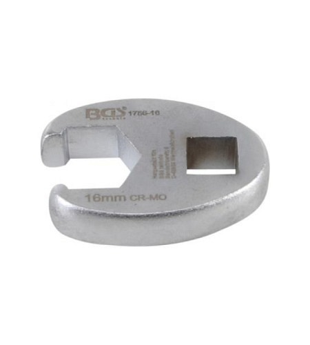 Hahnenfussschlüssel | Antrieb Innenvierkant 10 mm (3/8") | SW 16 mm