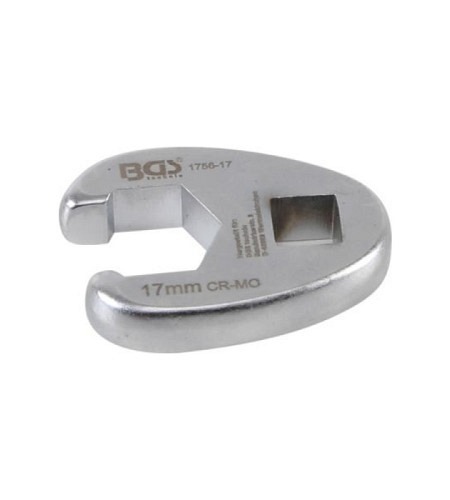 Hahnenfussschlüssel | Antrieb Innenvierkant 10 mm (3/8") | SW 17 mm