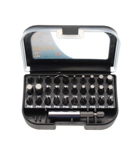 Bit-Satz | Antrieb Außensechskant 6,3 mm (1/4") | 31-tlg.